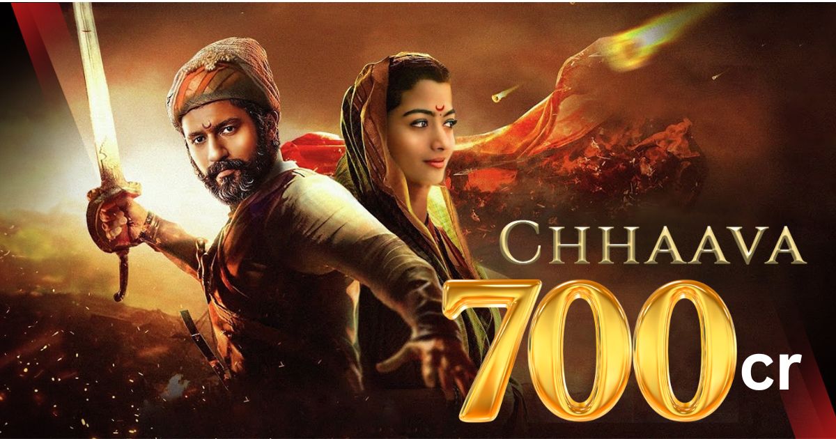 Read more about the article Vicky Kaushal’s ‘Chhaava’ Nears 700 Crore Mark Worldwide, Set to Become His Biggest Hit